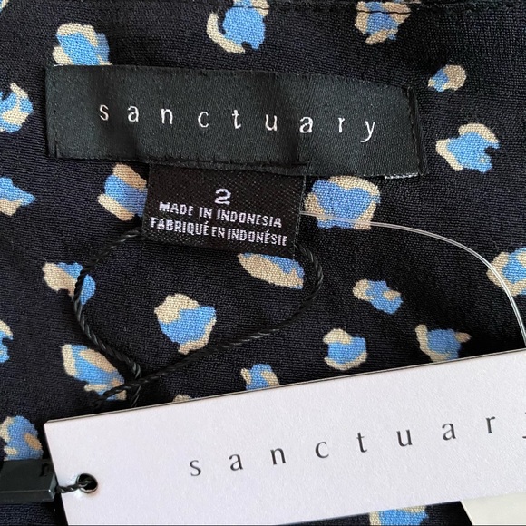 Sanctuary Niki Long-Sleeve Dot Print Midi Dress 2 - Picture 11 of 13